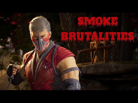 Smoke Brutalities + Tutorial | Mortal Kombat 1