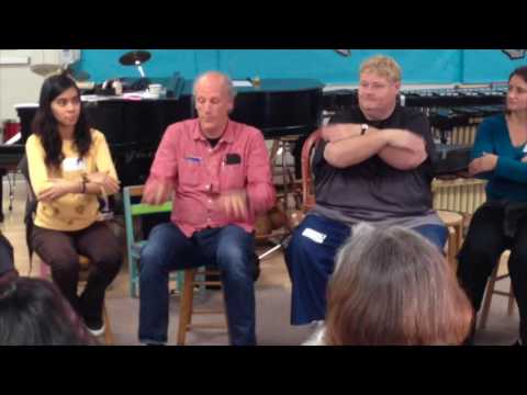 San Juan Music Teachers visit Doug Goodkin