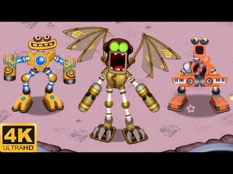 Wubbox & Rare Wubbox & Epic Wubbox - Air Island (Trio) 4k