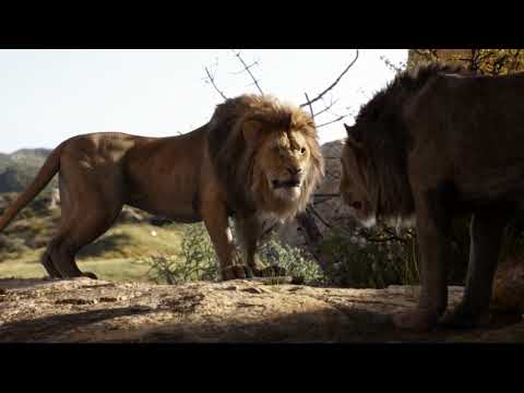 The Lion King 2019 mufasa and scar talking scene