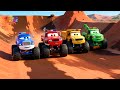 Monster Truck Song For Kids Police Car Fire Truck Dump Truck Nursery Rhymes Vehicles
