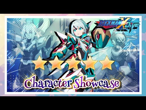 【ROCKMAN X DiVE】DiVE Armor ICO 5* Character Showcase - Gameplay