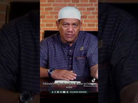 amal manusia tergantung akhirnya#ustadzmaududiabdullah