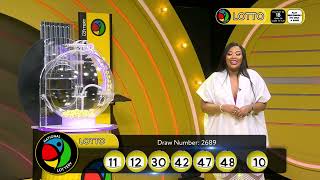 LIVE DRAW REPLAY | LOTTO, LOTTO PLUS 1, LOTTO 5 MAX DRAW NUMBER 2689 - 14 OCTOBE