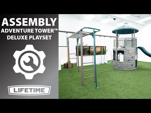 Lifetime Adventure Tower™ Deluxe Playset | Lifetime Assembly Video
