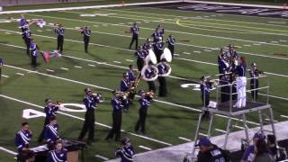 Woodhaven-Brownstown High School Marching Band 09-23-16
