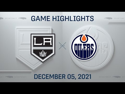 NHL Highlights | Kings vs. Oilers - Dec. 5, 2021