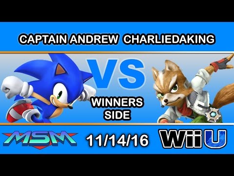 MSM 74 - LH | Captain Andrew (Sonic) Vs. LH | Charliedaking (Fox) Winners Side - Smash Wii U