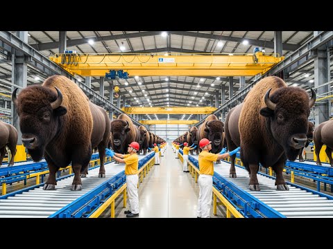Heavy Duty Tanning: Turning The World's Toughest American BISON Hides Into INDESTRUCTIBLE Work Boots