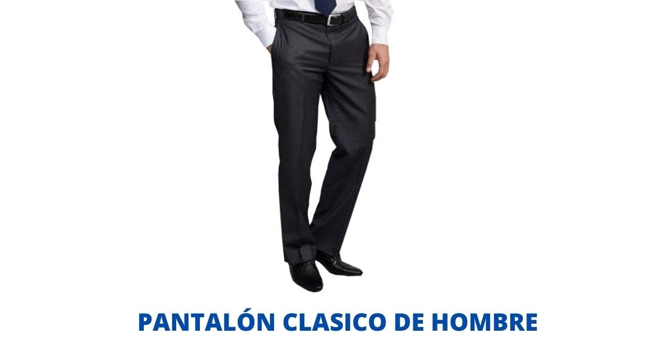 PANTALÓN CLÁSICO DE HOMBRE/CONFECCIÓN/PASO A PASO
