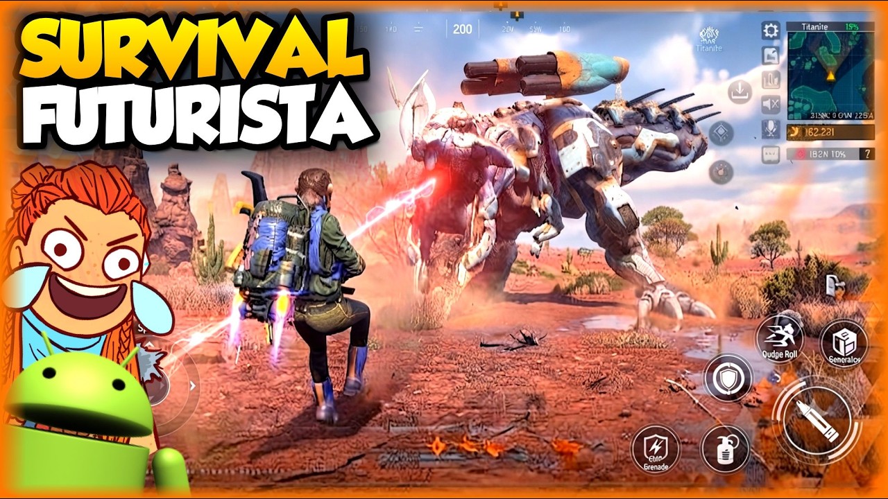 Este Juego Nuevo es como El Hijo de Rust, Horizon y Tarkov 😱 Titanite Android Gameplay y Survival