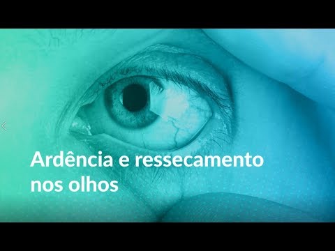Ardência e ressecamento nos olhos