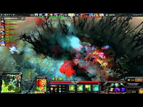 Dog's team vs RoX KIS -  Dark Seer - Sand King combo