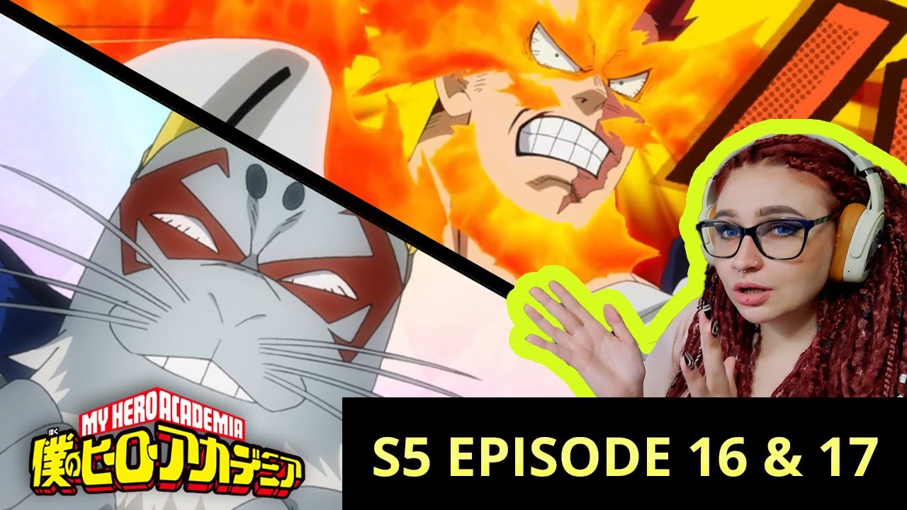Boku no Hero Academia 05x16 & Boku no Hero Academia 05x17 REACTION PL