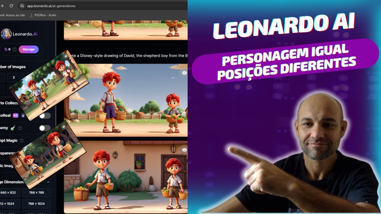 Como Criar Personagens Consistentes e Únicos com Leonardo AI