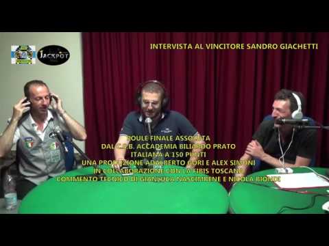 SANDRO GIACHETTI CAMPIONE TOSCANO 2016 - Intervista