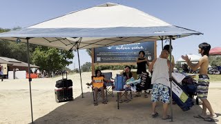 CORE EQUIPMENT 13x13 Center Push Eaved Shelter Auvent Gazebo