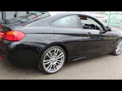 BMW 420D M SPORT Coupe Finished In Black Sapphire At Rix Motor Company
