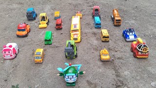 Mainan Mobil Bus Tayo dan Mainan Robocar Poli