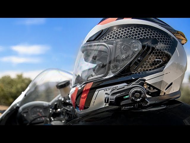 Sena 10C Pro Bluetooth Motorcycle Camera Intercom Helmet Headset