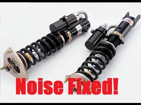 BC Racing Coilover Knocking Noise Fixed!