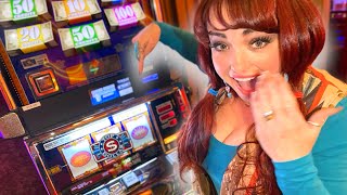 OMG 😱  CLASSIC TOP DOLLAR SLOT MACHINE JACKPOT! HUGE WIN 🎉🎉