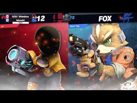 2021 SC Arcadian - lolyoshi (Mii Gunner) VS GCB | Shimbius (Fox, Lucina) - SSBU Pools A