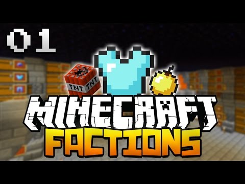 ✔ Minecraft Factions Server Lets Play: Episode 1 - "FIRST EVER RAID!" (Minecraft Raiding)
