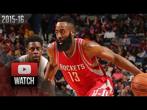 James Harden Full Highlights at Pelicans (2016.01.25) - 35 Pts, 11 Reb, 8 Ast, CLUTCH!