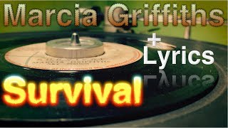 Marcia Griffiths - Survival | 7" High Note 1975 | Lyrics