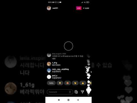 woohyun's live radio