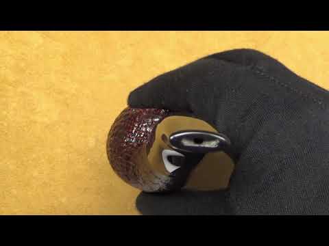 Pipa Savinelli Punto Oro Gold Sabbiata 320Ks - filtro 6mm