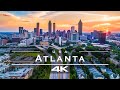 Atlanta USA By Drone 4K
