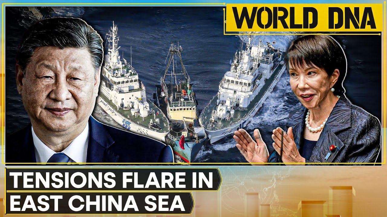 China Sends Coast Guard Ships Near Japan-Administered Senkaku Islands| WION World DNA