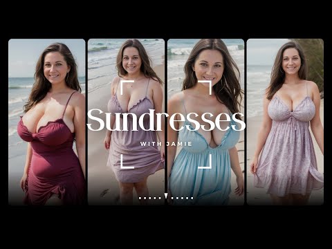 Radiant Allure: Jamie's Sensational Sexy Sundress...