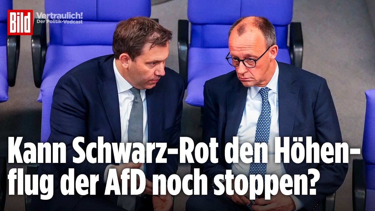 Umfrage-Klatsche für Union und SPD: AfD wird immer stärker! | Vertraulich
