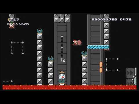 [Super Mario Maker] Scorching Foundry (by Mars)