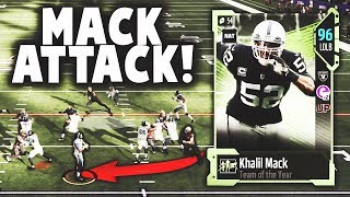 KHALIL MACK PASS RUSH IS NOT FAIR! UNDER PRESSURE CHEMISTRY IS OP! Madden 18 Ultimate