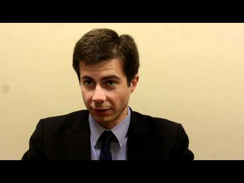 2010/10/15: Pete Buttigieg interview, segment 1