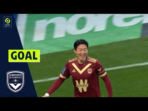 Goal Ui Jo HWANG (54' - GdB) ESTAC TROYES - FC GIRONDINS DE BORDEAUX (1-2) 21/22