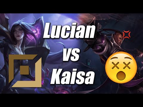 Lucian vs Kaisa ADC Live Commentary Ranked NA