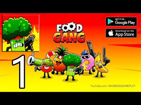 Food Gang - Android / iOS Gameplay ( Bloop Games )