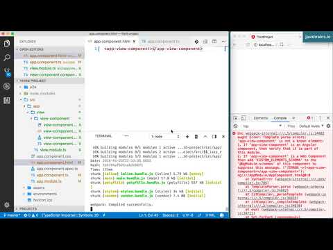 Angular 6 Basics 19 - Creating and using multiple modules
