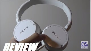 Video thumbnail for REVIEW: Sony MDRZX100 ZX Series Stereo Headphones (White) by OSReviews