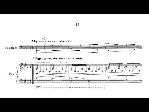 Cello Sonata - Manuel M. Ponce (Partitura/ Sheet Music)