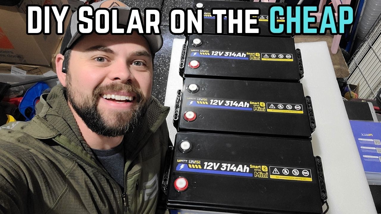 Super Powerful and CHEAP DIY Off Grid Solar Setup