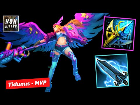 HoN Valkyrie STAFF OF THE MASTER with NULLFIRE BLADE - MVP