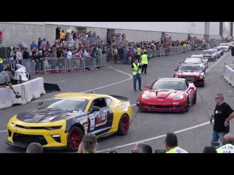 SEMA Roll Out Cruise Part 2 - Custom Cars Leaving the Greatest Car Show Ever! Las Vegas 4K