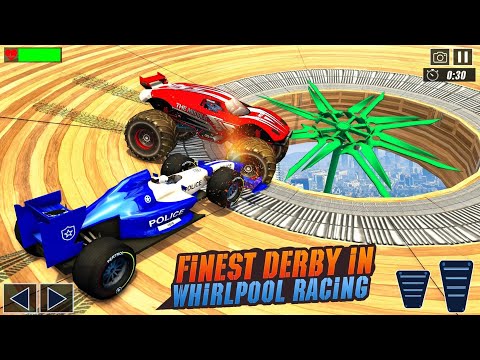 Police Formula Car Derby Demolition Crash Stunts - Android Gameplay