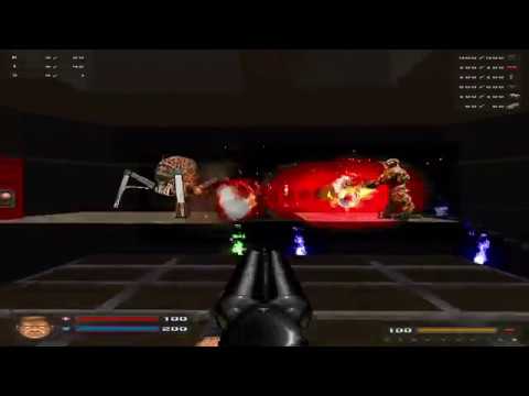 Brutal Doom v18: Cyberdemon Vs Spider Mastermind